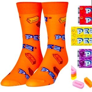 NEW! NWT PEZ NOVELTY SOCK